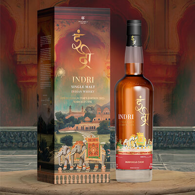 ウイスキー INDRI single malt Indian whisky Indri Single Malt | ImpEx Beverages Inc.