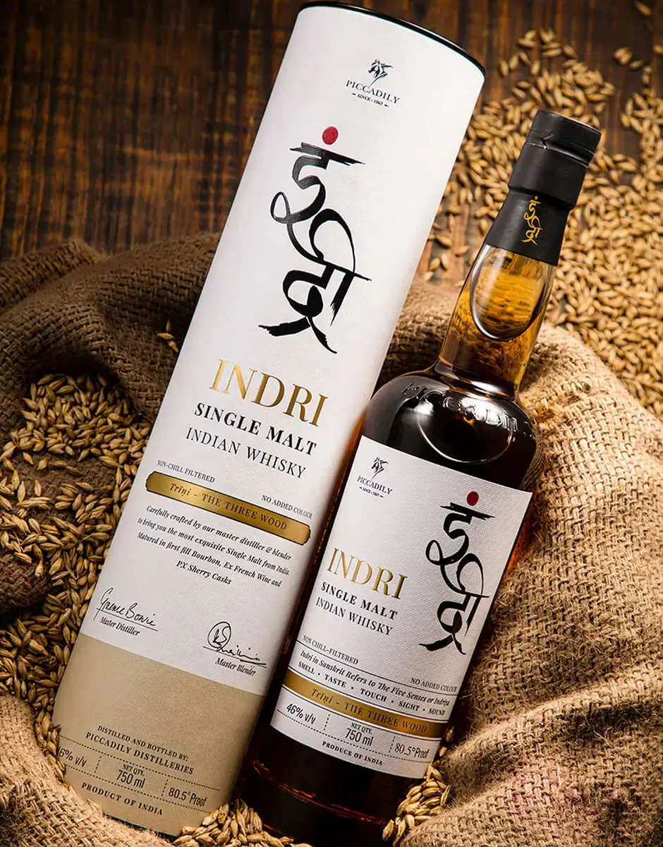 Indri Best Single Malt Whisky - From Piccadily