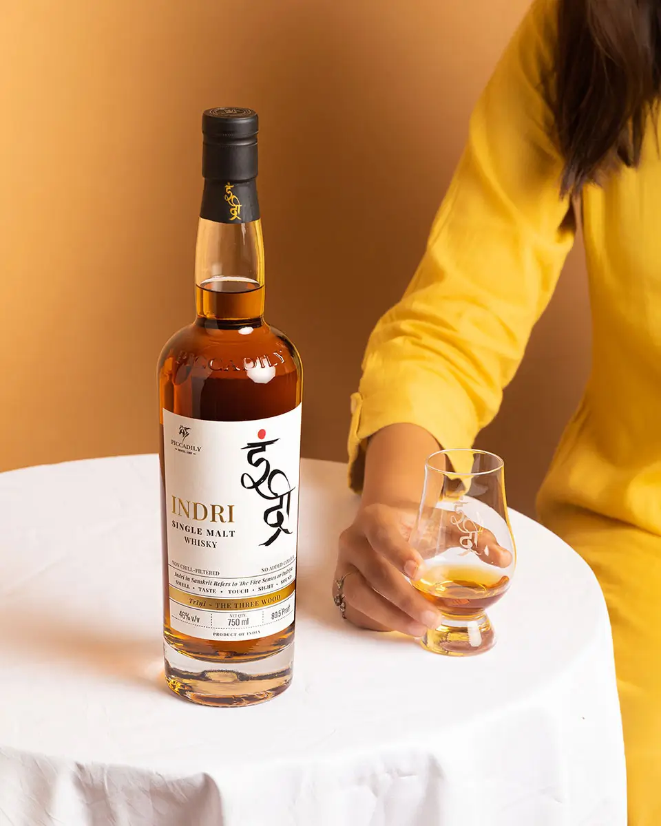Indri Single Malt Indian Whisky
