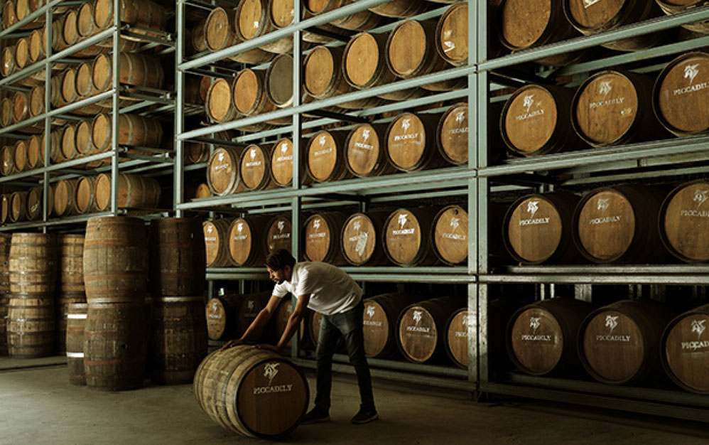 Indri Whisky Barrels Warehouse - Piccadily Distilleries
